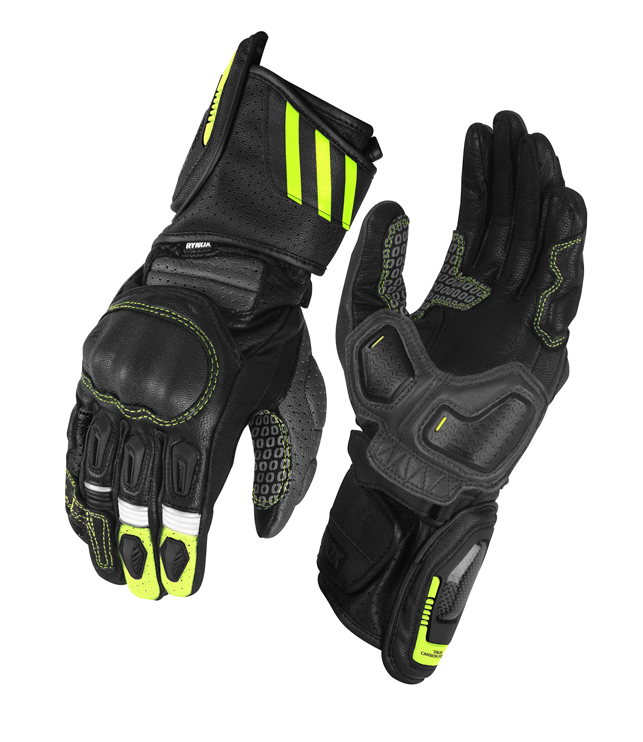 Rynox Storm Evo 3 Gloves - Ce Certified Full Gauntlet Motorcycle